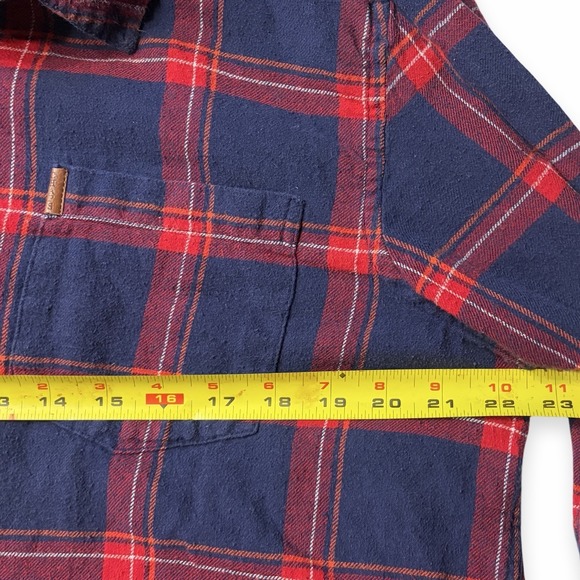 Chaps By Ralph Lauren Men's L 100% Cotton Flannel Button Down Shirt - Picture 6 of 6